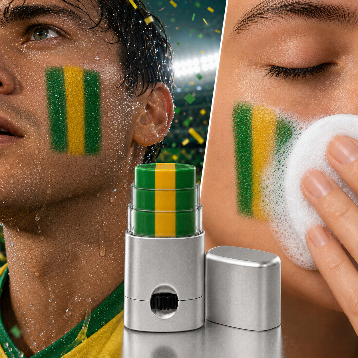 Brazil - Face Paint